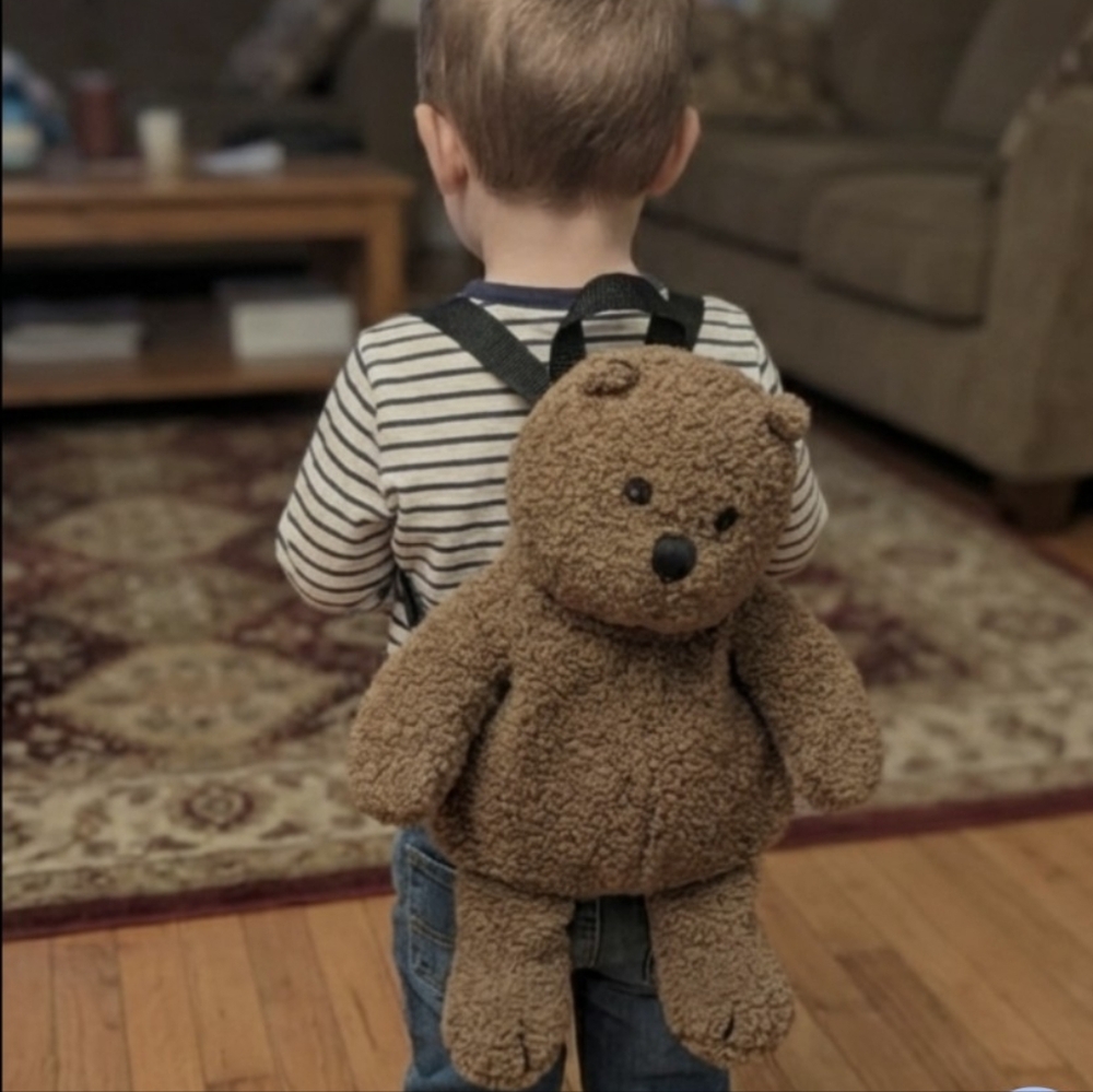 GAP Adorable Brannan Teddy Bear Plush Backpack -Vintage 90's